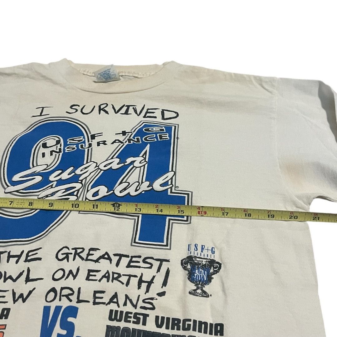 NCAA × Vintage VINTAGE 1994 New Orleans Sugar Bowl Longsleeve T Shirt Size US L / EU 52-54 / 3 - 6 Thumbnail