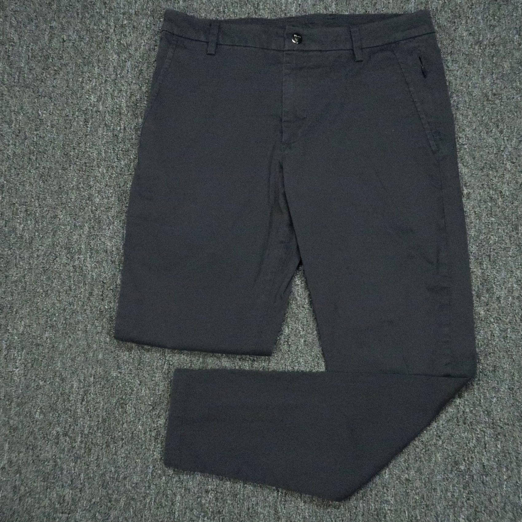 Vintage Birddogs Pants Mens 32x30 Dark Gray Stretch Khakis Zip Pockets Trouser Shirt? Size US 32 / EU 48 - 2 Thumbnail