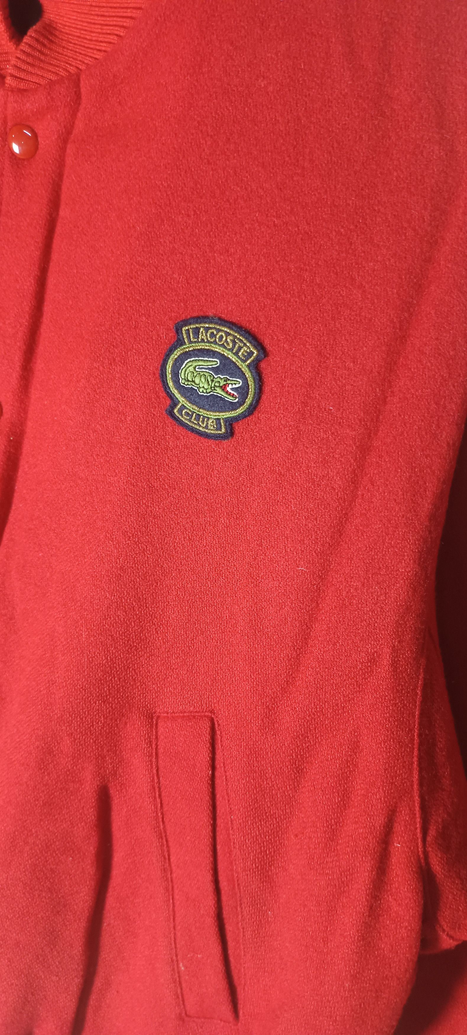 Lacoste RARE🔥 Chemise Lacoste Club Bomber Wool Jacket Size US L / EU 52-54 / 3 - 8 Thumbnail