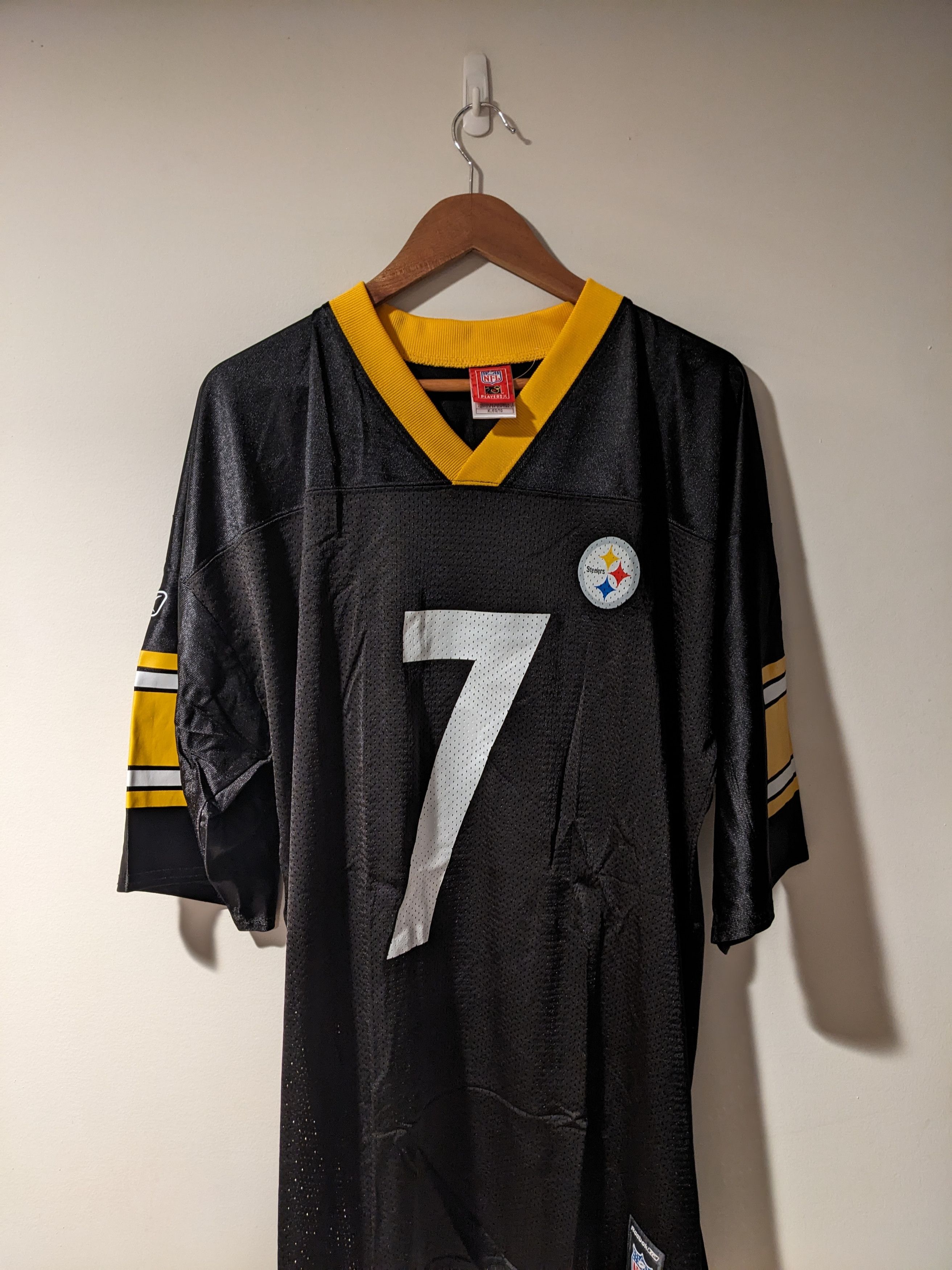 NFL × Vintage Vintage 2004 Pittsburgh Steelers Roethlisberger NFL Jersey Size US XL / EU 56 / 4 - 5 Thumbnail