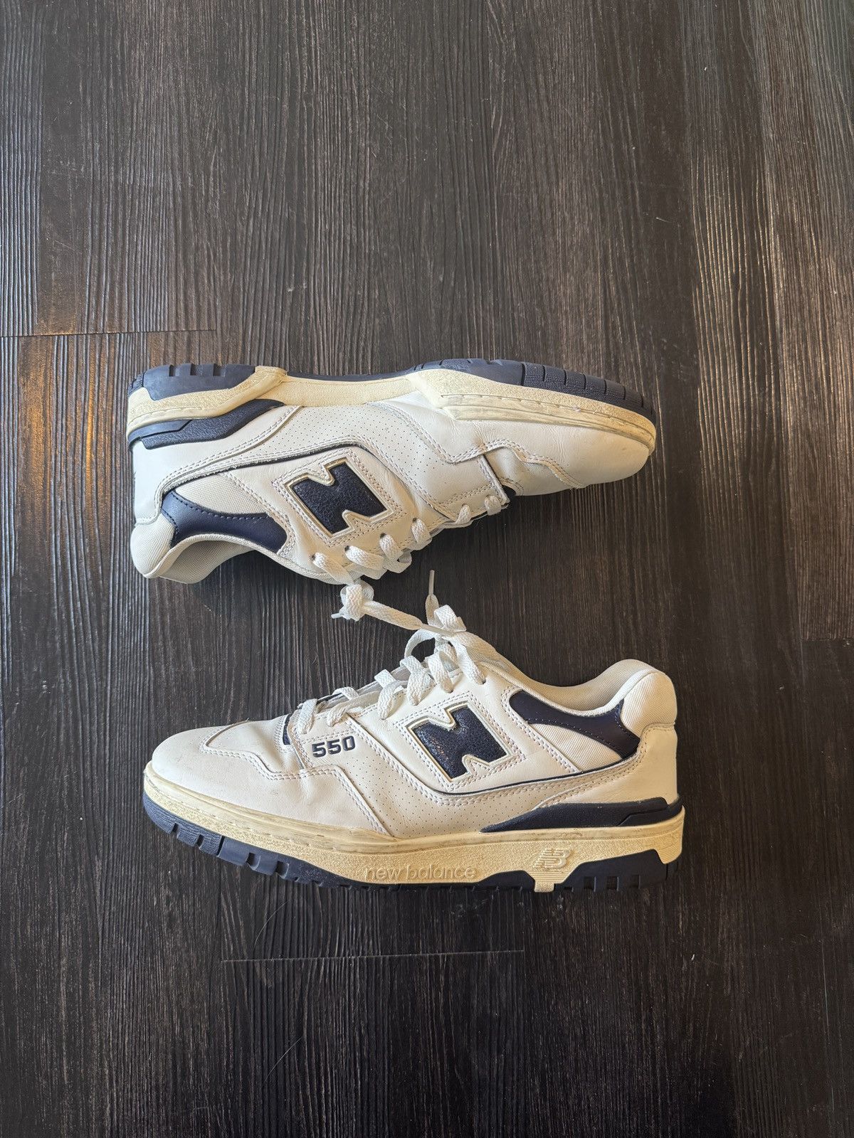 Aime Leon Dore × New Balance aime leon dore new balance 550 in navy mens us size 11 Size US 11 / EU 44 - 1 Thumbnail
