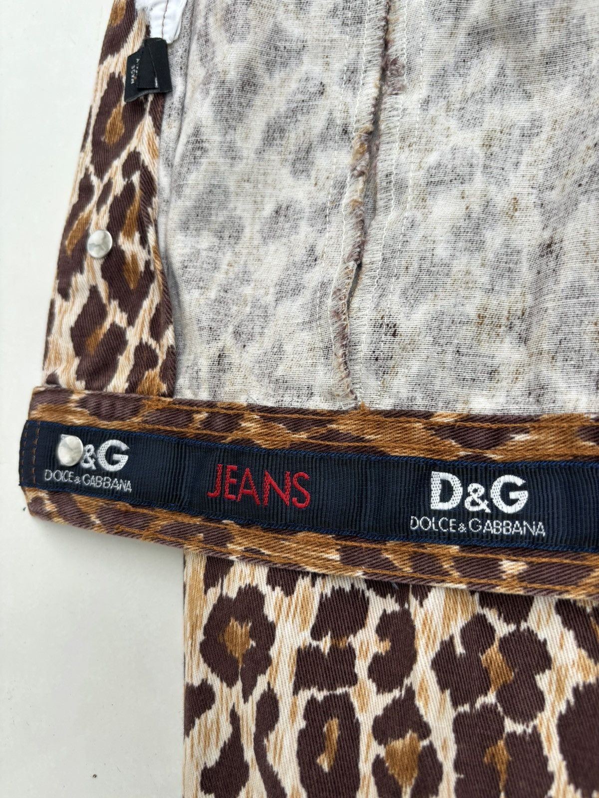 Hedi Slimane Leopard Crop Trucker Jacket Size US XS / EU 42 / 0 - 7 Thumbnail