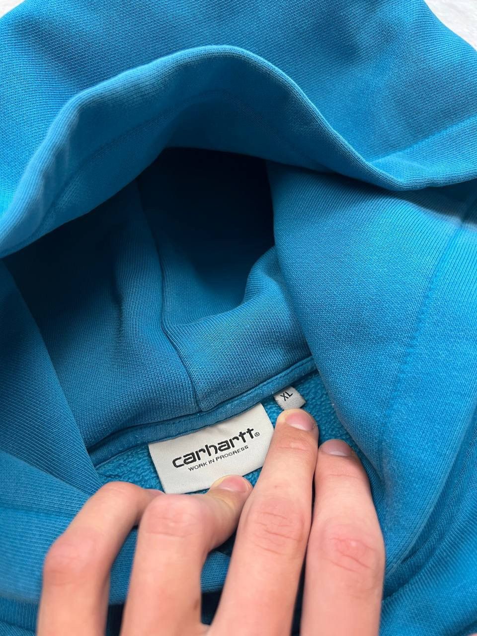 Carhartt Carhartt Y2K Sweatshirt Big Embroidered Logo Size US XL / EU 56 / 4 - 9 Thumbnail