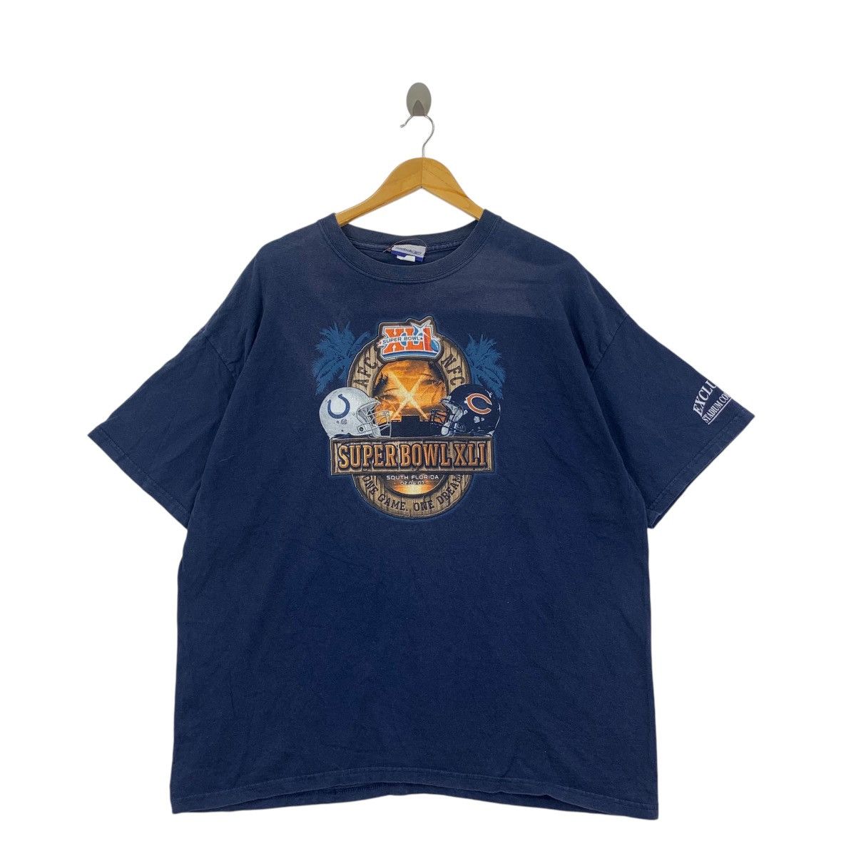 NFL NFL SUPER BOWL XLI 2007 Exclusive Stadium Collection Tee Size US XL / EU 56 / 4 - 1 Thumbnail