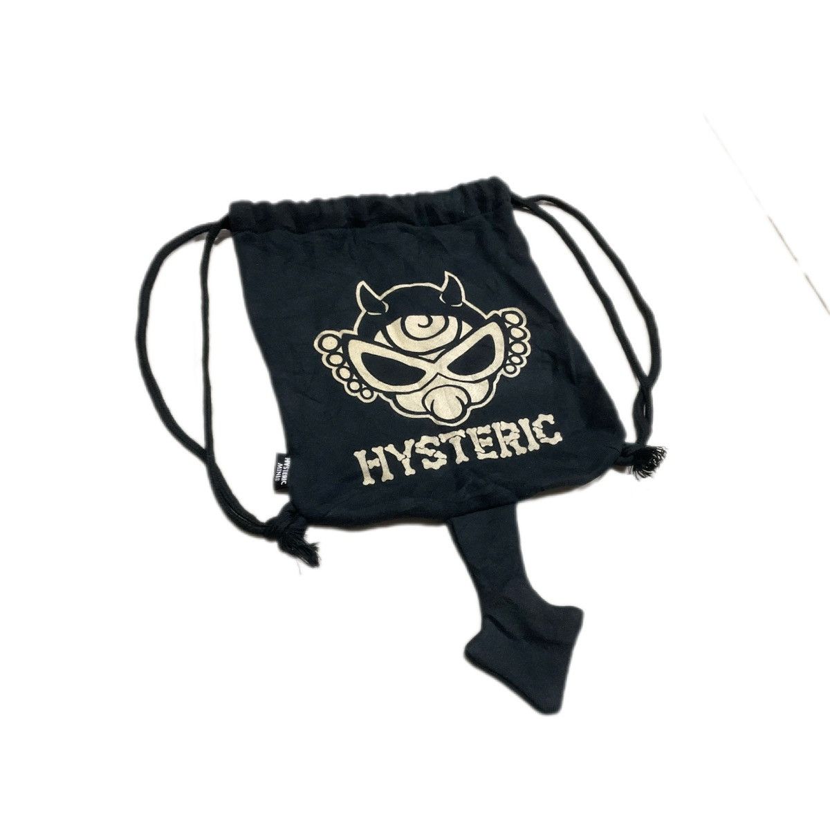 Hysteric Glamour × Japanese Brand 🔥Y2K Hysteric Mini Devil Tail Gym Sack Hysteric Glamour Bag Size ONE SIZE - 3 Thumbnail