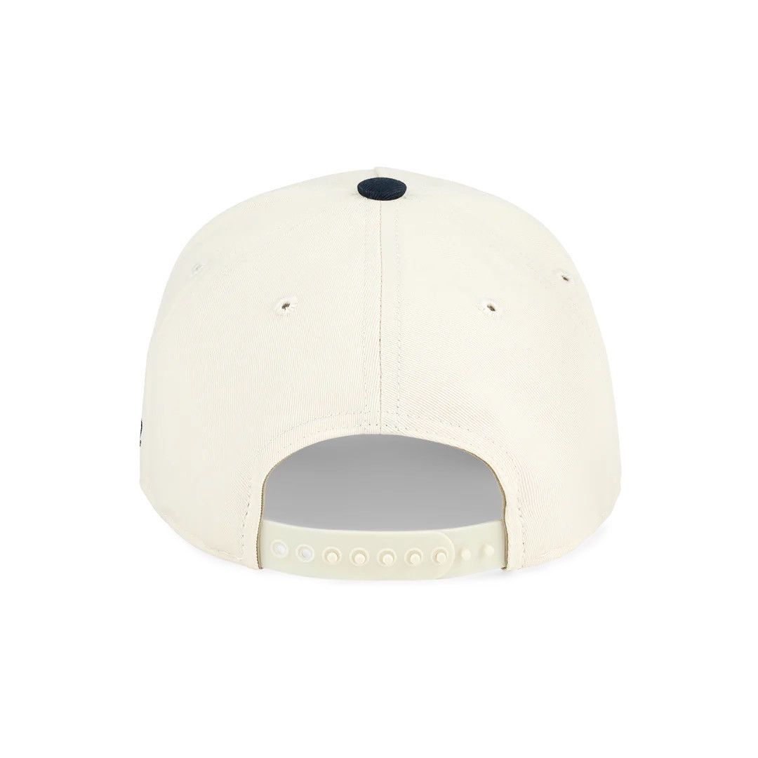 Siegelman Stable Cream Blue Snapback Hat