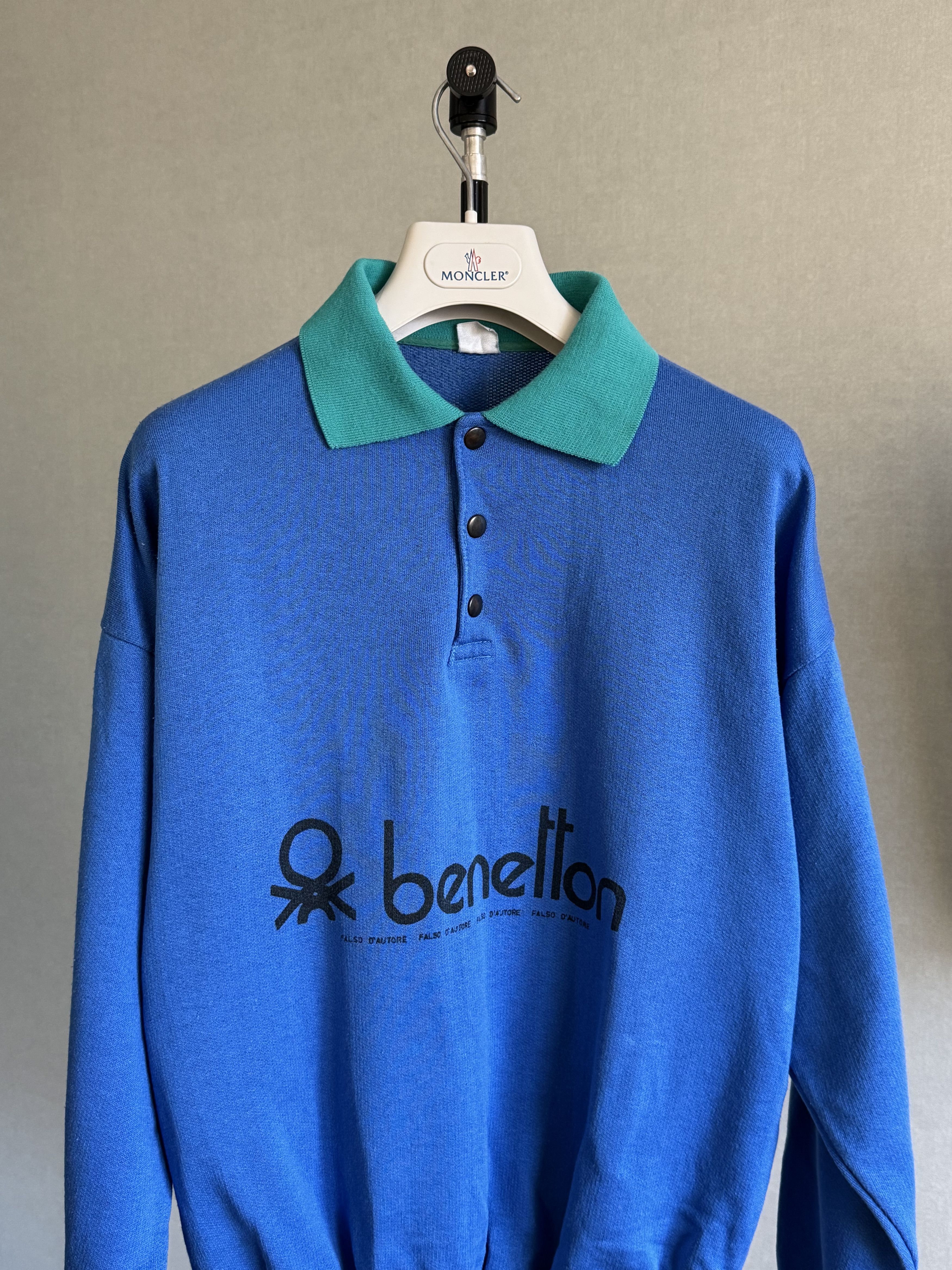 Benetton × Vintage Vintage Benetton jumper Size US M / EU 48-50 / 2 - 2 Thumbnail