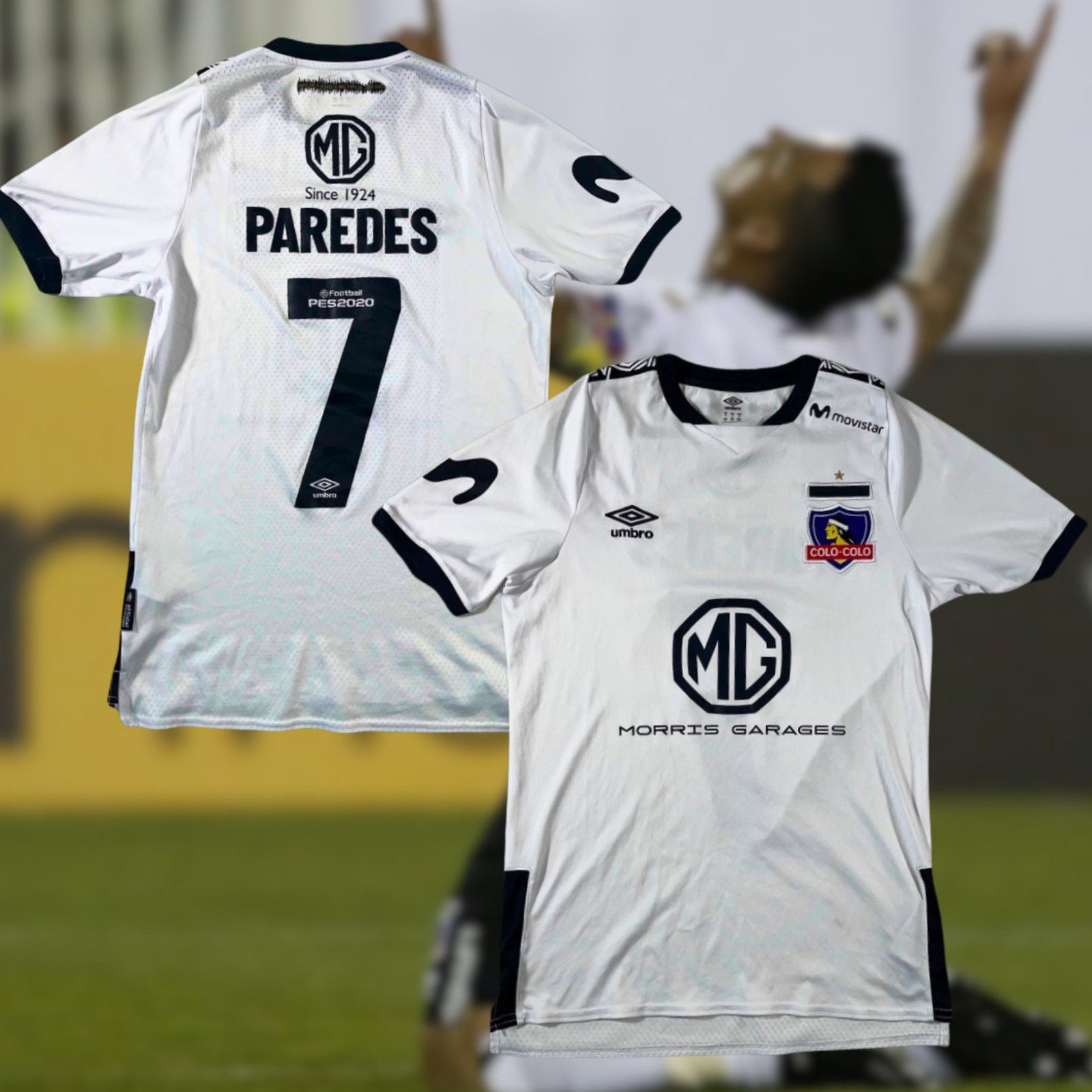 Umbro Colo Colo Esteban Paredes Umbro Soccer Jersey S Chile 2019 Size US S / EU 44-46 / 1 - 4 Thumbnail