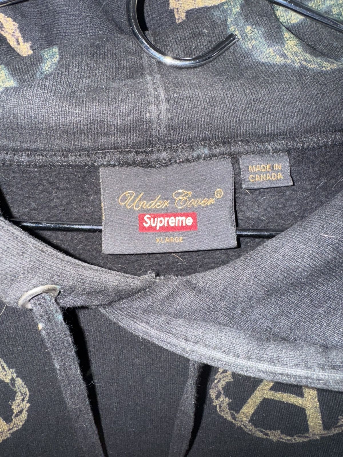 Supreme × Undercover Supreme Undercover Anarchy Hoodie Size US XL / EU 56 / 4 - 2 Thumbnail