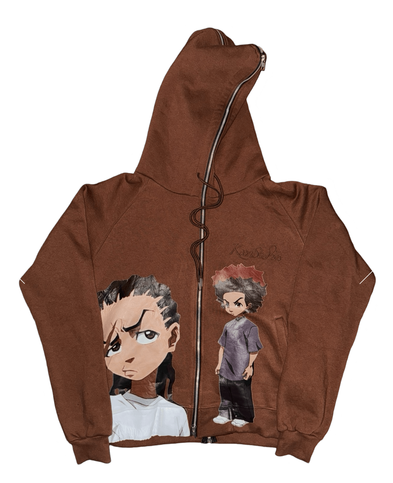 Designer × Other Keemstudios Custom ‘Boondocks’ full zip hoodie Size US M / EU 48-50 / 2 - 1 Thumbnail