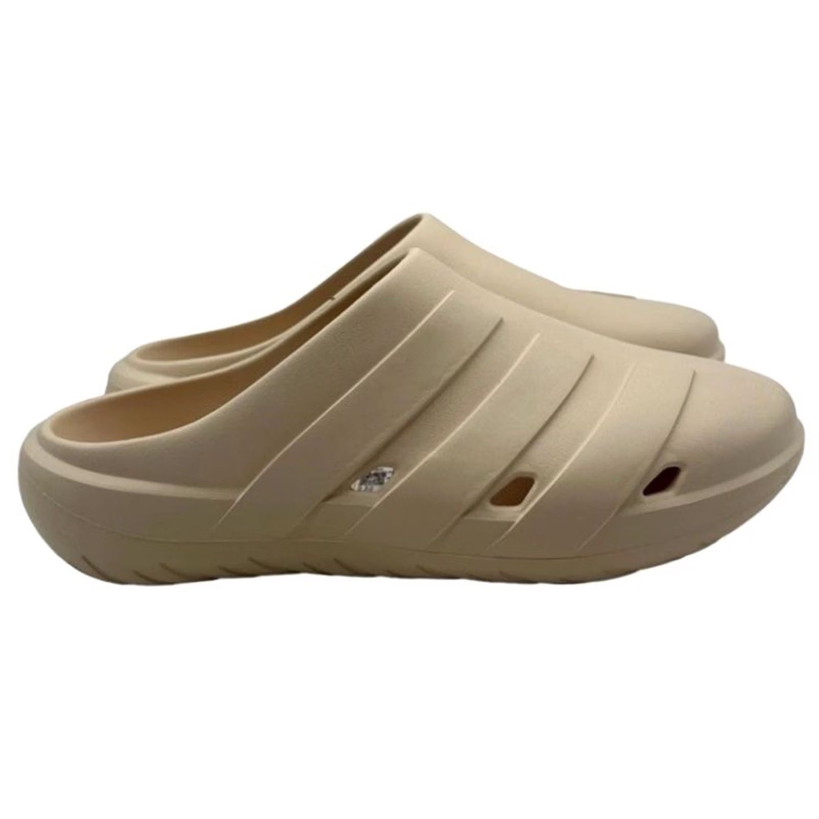 Adidas VINTAGE? No. Requested output title: Adidas Adicane Clogs Sandal HQ9916 Beige Adult Mens Womens 12 13 Slide Unisex-Adult Shoes Size US 12 / IT 42 - 2 Thumbnail
