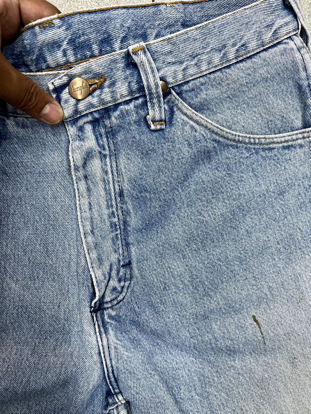 Vintage × Wrangler VINTAGE 40s WRANGLER 10MWZ BLUE BELL DENIM Size US 32 / EU 48 - 8 Thumbnail