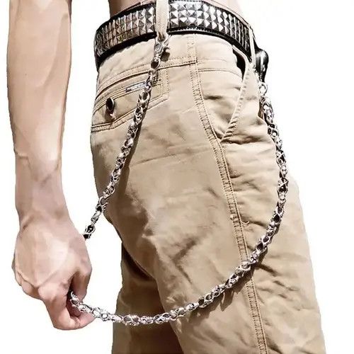 Other Skull Connection Metal Pants Chain Size ONE SIZE - 1 Thumbnail