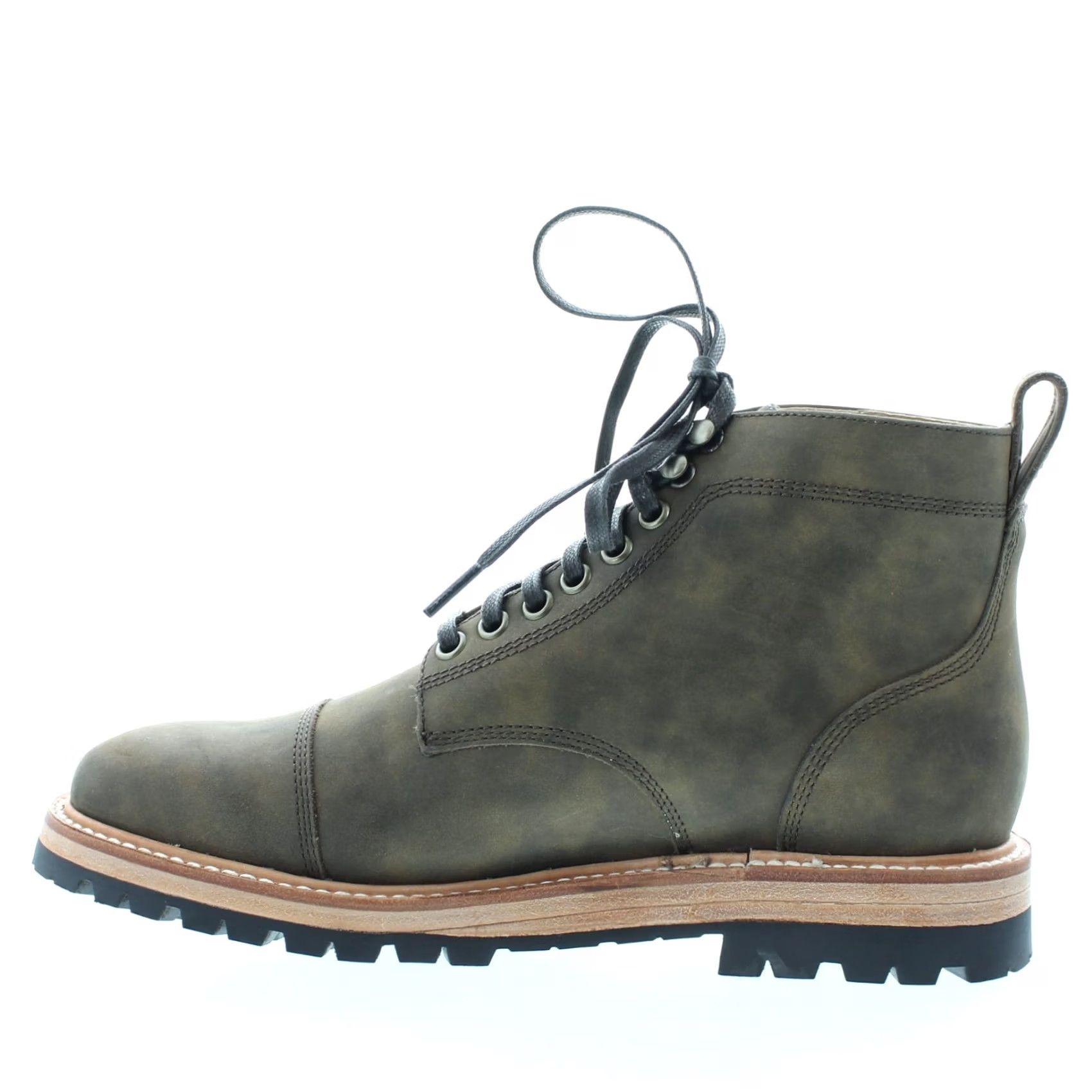 Taylor Stitch Taylor Stitch Moto Boot Men's Casual Boot, Espresso Waterproof Brown 7 Leather Cap Toe, Goodyear Welt, Ankle, Handmade, Limited Edition, 2021 Size US 7 / EU 40 - 4 Thumbnail
