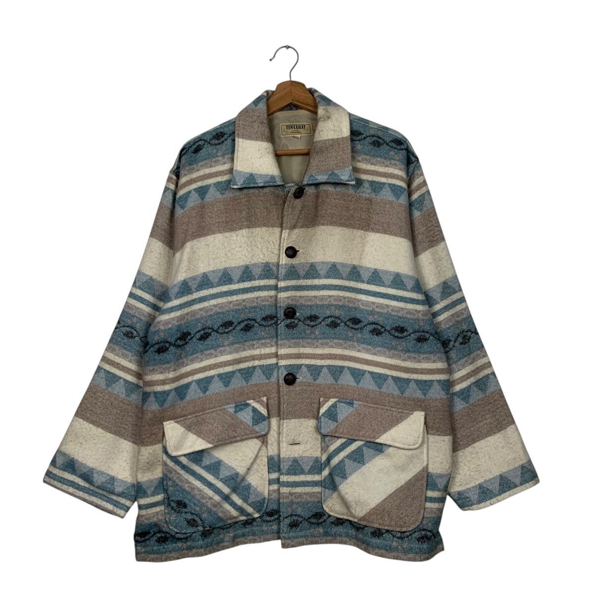 Japanese Brand Japanese Brand Ten Carat Navajo Aztech Jacket Size US M / EU 48-50 / 2 - 1 Thumbnail