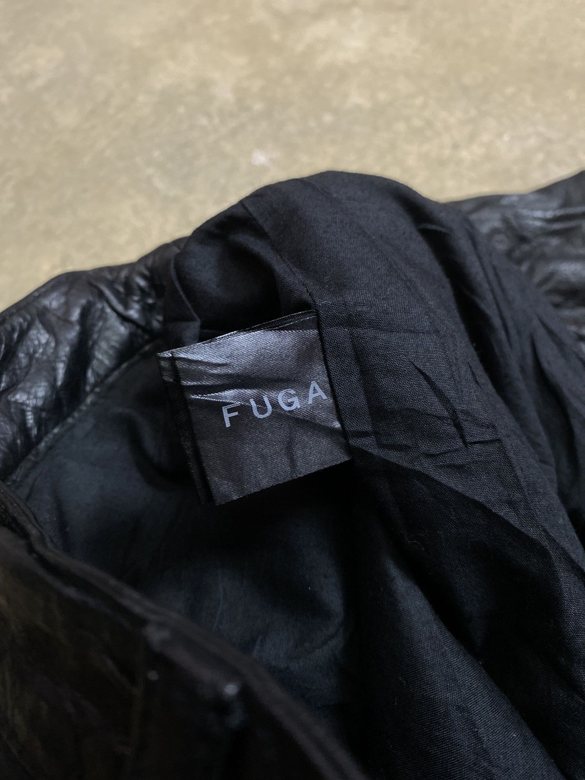 Designer × Fugazi × Japanese Brand FUGA LEATHER PANTS RARE‼️ Size US 32 / EU 48 - 6 Thumbnail
