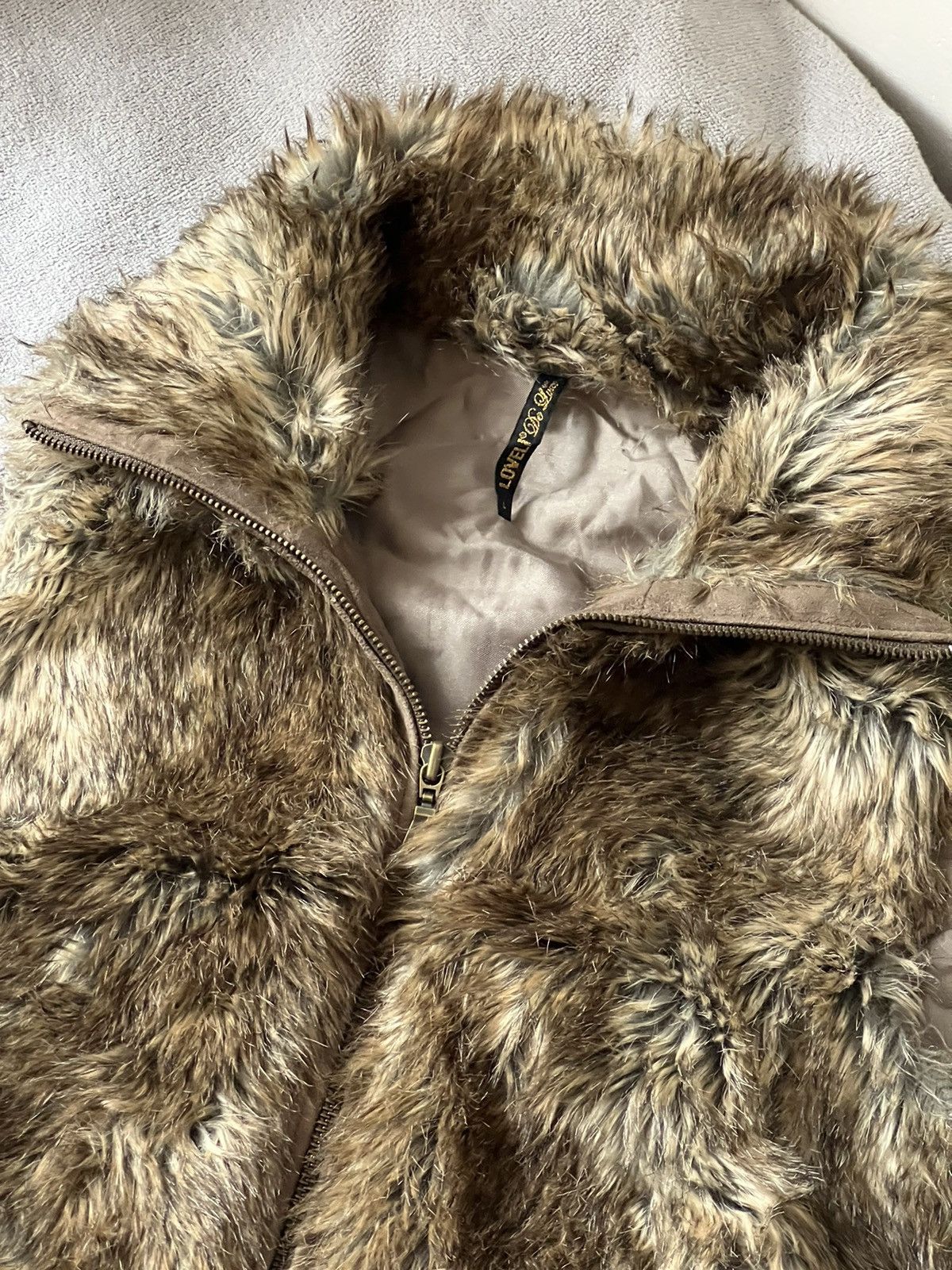 If Six Was Nine × Le Grande Bleu (L.G.B.) × Vintage Vintage if six was nine style faux fur vest archive punk y2k Size US S / EU 44-46 / 1 - 4 Thumbnail