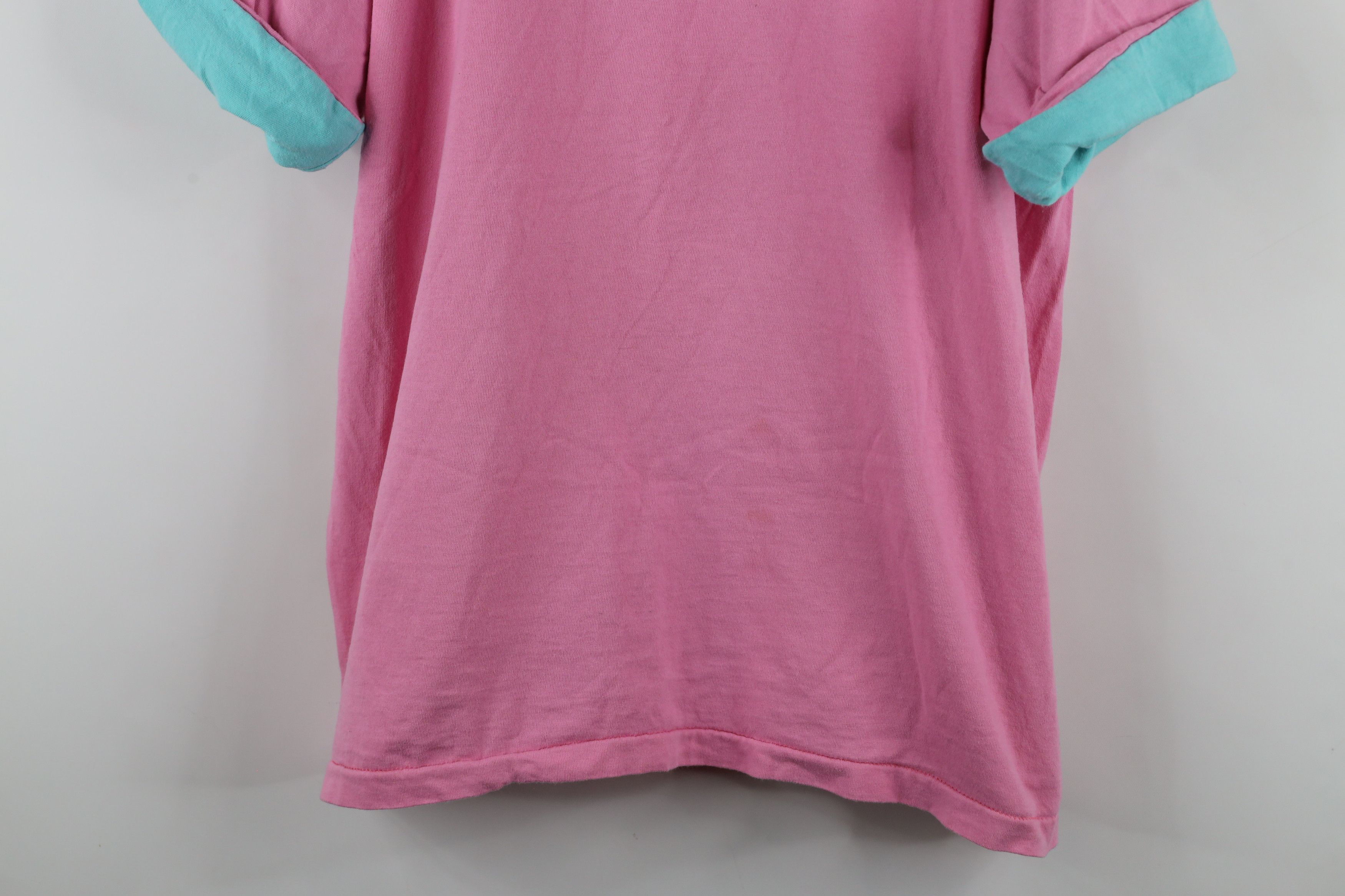 Vintage Vintage 90s Streetwear Layered Short Sleeve T-Shirt USA Size XL / US 12-14 / IT 48-50 - 3 Thumbnail
