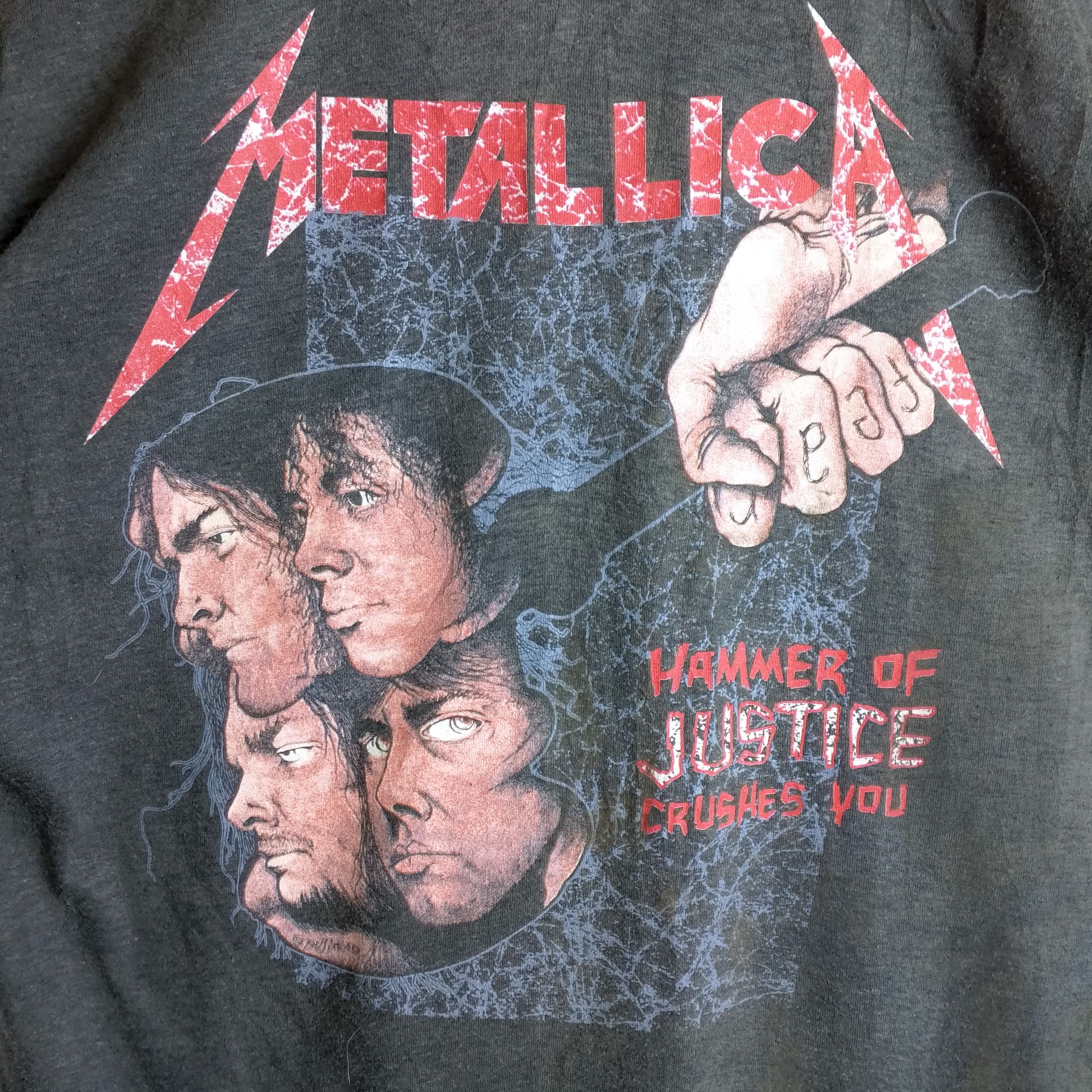 Band Tees Vtg 1998 Metallica And Justice For All Size US M / EU 48-50 / 2 - 8 Thumbnail