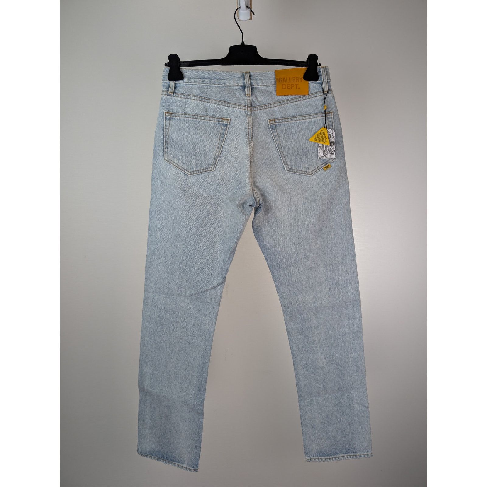 Gallery Dept. o1rshd1 Size: 34 x 32 / Pascal 5001 Straight-Leg Denim Jeans Size US 34 / EU 50 - 10 Thumbnail