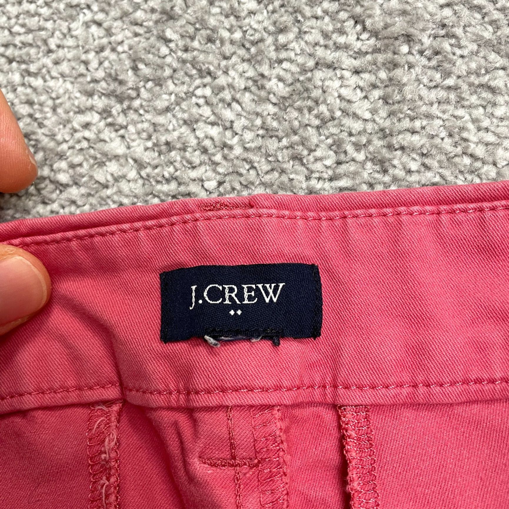 J.Crew J. Crew Chino Shorts Womens 8 Pink Cotton Pockets Mid Rise Casual Outdoor 32x9 Size 30" / US 8 / IT 44 - 5 Thumbnail
