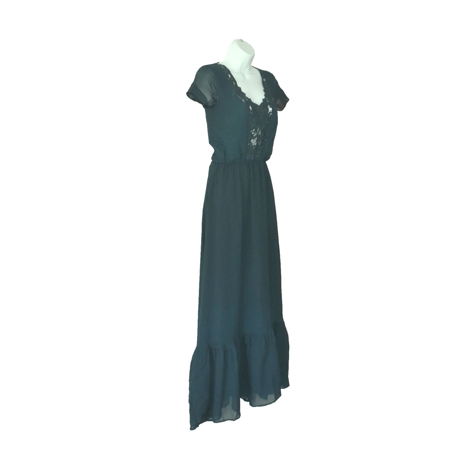 Dress the Population DRESS THE POPULATION Evan Emerald Embroidery Dress Sz S $198 Size S / US 4 / IT 40 - 2 Thumbnail
