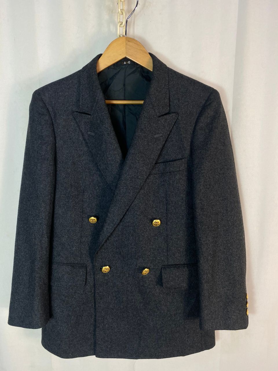 DAKS × Vintage Vintage dark London gold button blazer jacket Size US M / EU 48-50 / 2 - 5 Thumbnail