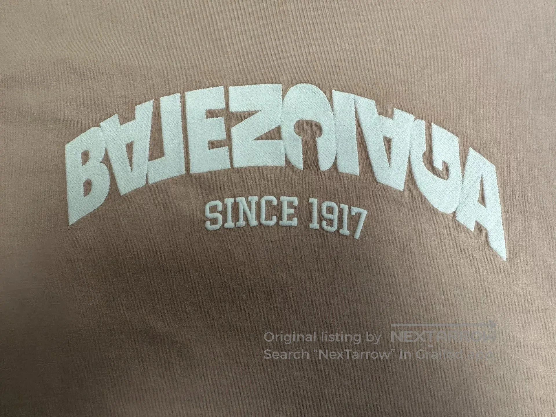 Balenciaga Balenciaga Printed Crew Neck Short Sleeve T-Shirt. Size XS / US 0-2 / IT 36-38 - 3 Thumbnail