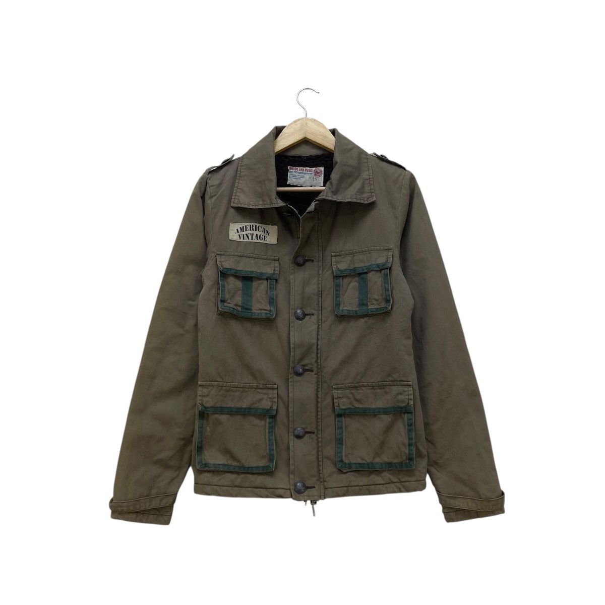 Hysteric Glamour 💥Vtg Bond And Peace Usaf Military Style Jacket Size M / US 6-8 / IT 42-44 - 2 Thumbnail
