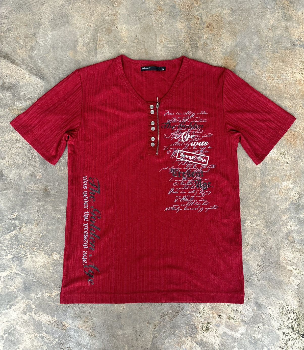 Hysteric Glamour Y2k the Bay's garden Ifwixwasnine Punk style Tshirt Size US L / EU 52-54 / 3 - 1 Thumbnail