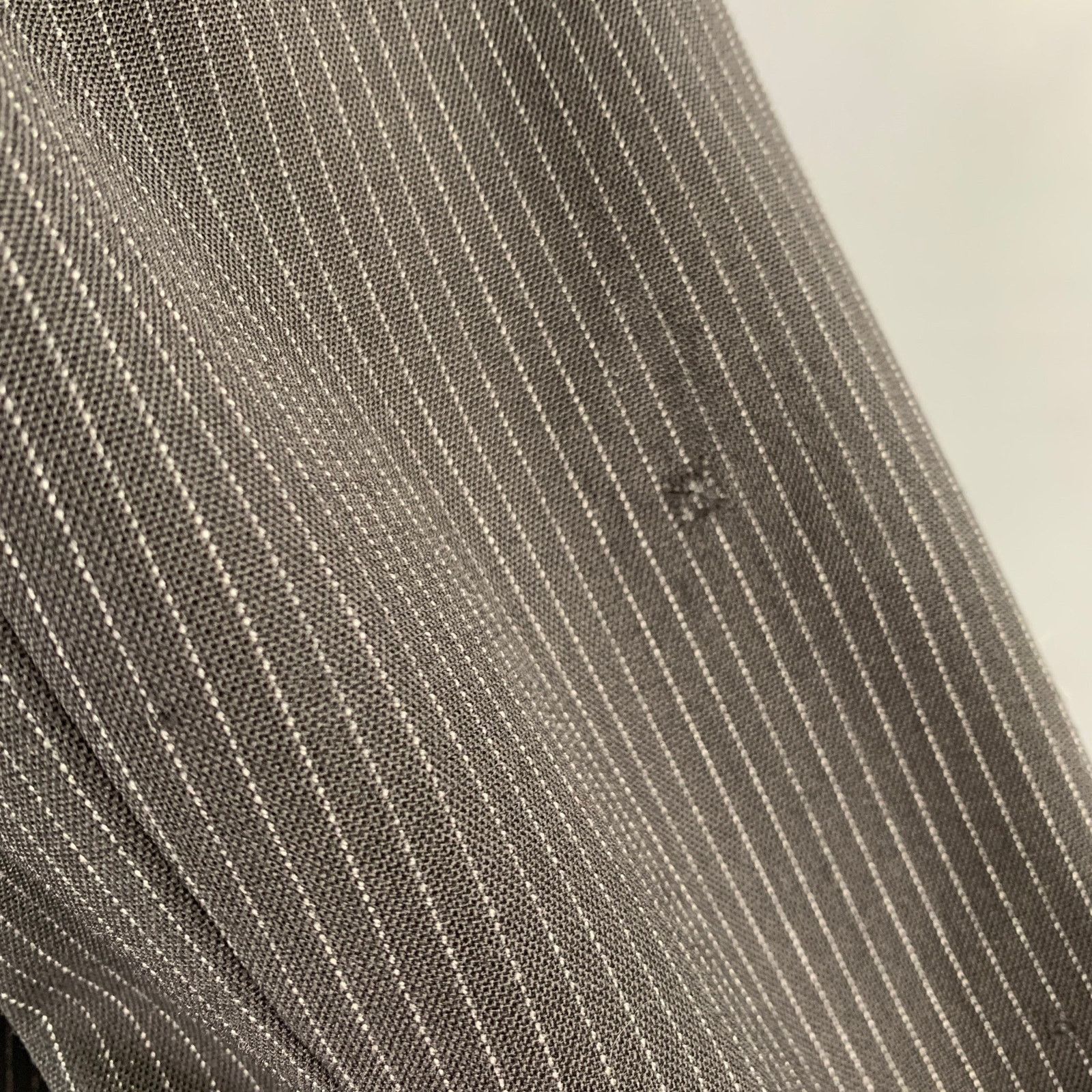 Rag & Bone Size 40 Black Grey Pinstripe Wool Single Breasted Sport Coat Size 40R - 6 Thumbnail