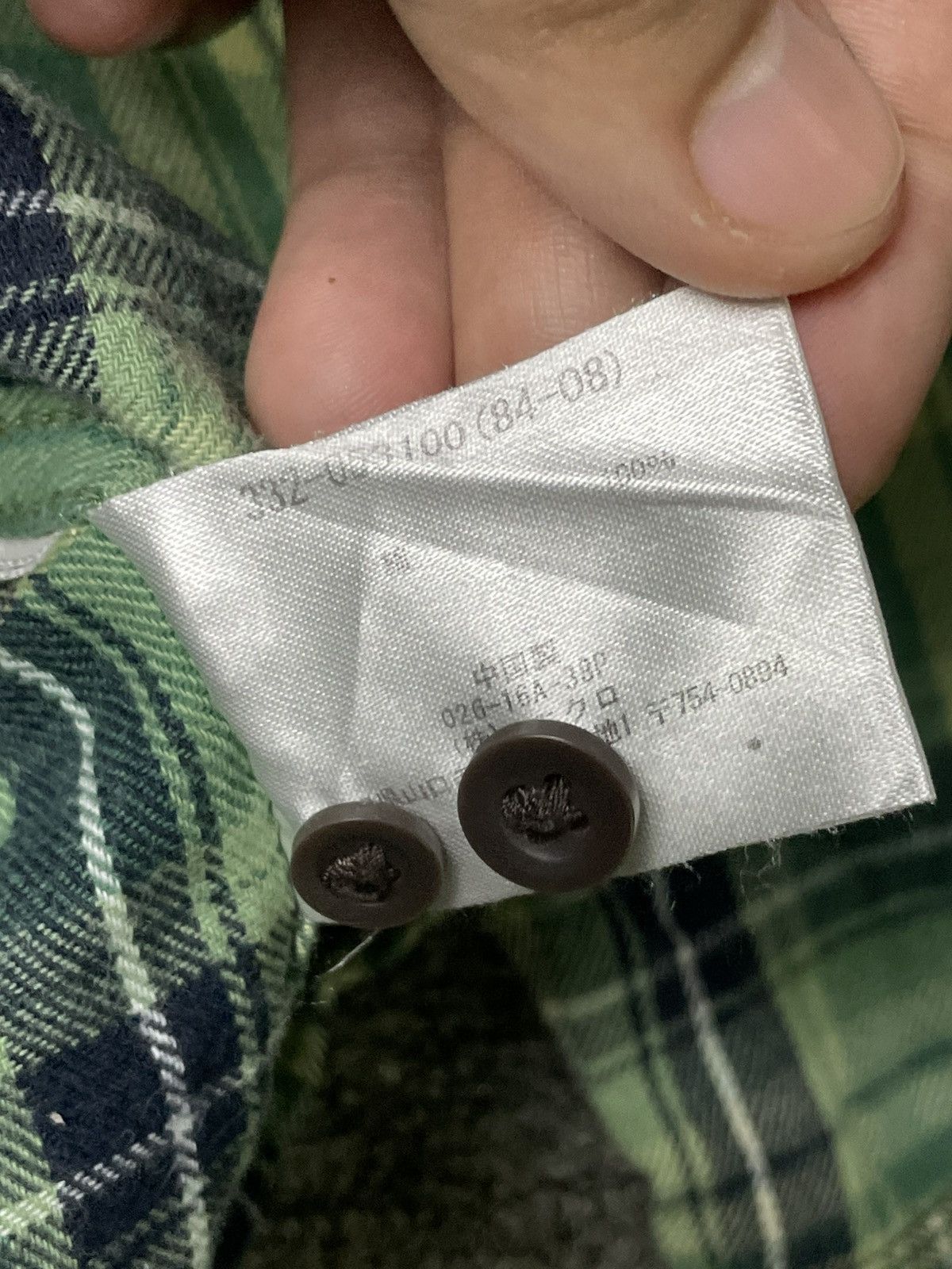 Japanese Brand × Uniqlo × Vintage Uniqlo Men’s Flannel Shirt (52) Size US M / EU 48-50 / 2 - 9 Thumbnail