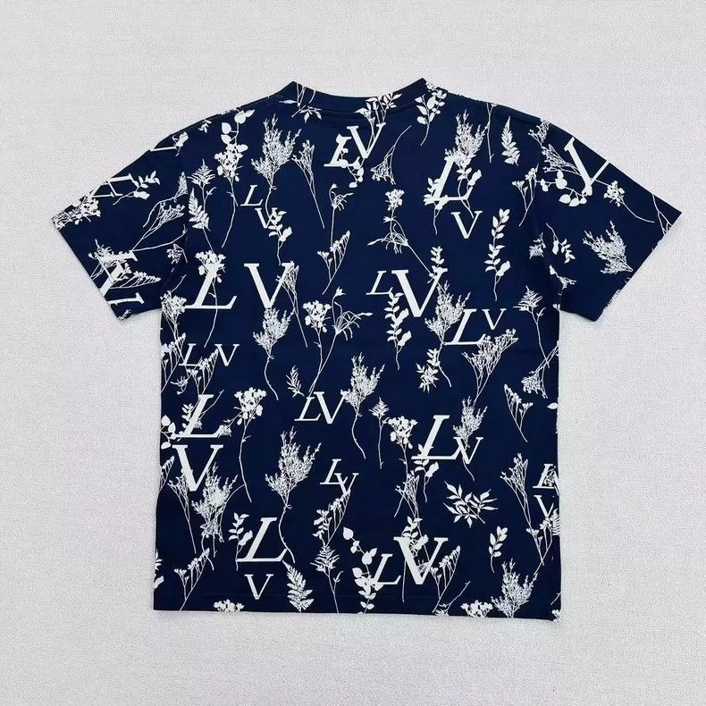 Louis Vuitton Louis Vuitton Logo Floral Print Short Sleeve Shirt-2506 Size US S / EU 44-46 / 1 - 2 Thumbnail