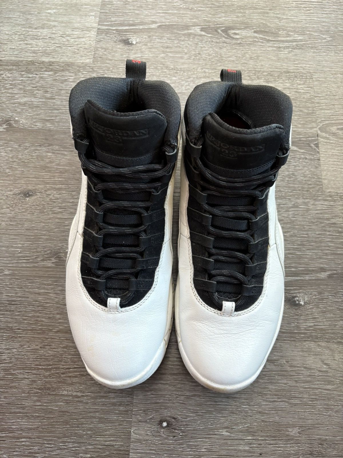 Jordan Brand Air Jordan 10 Retro “I’m back” **PRE-OWNED** REP. BOX Size US 12 / EU 45 - 3 Thumbnail