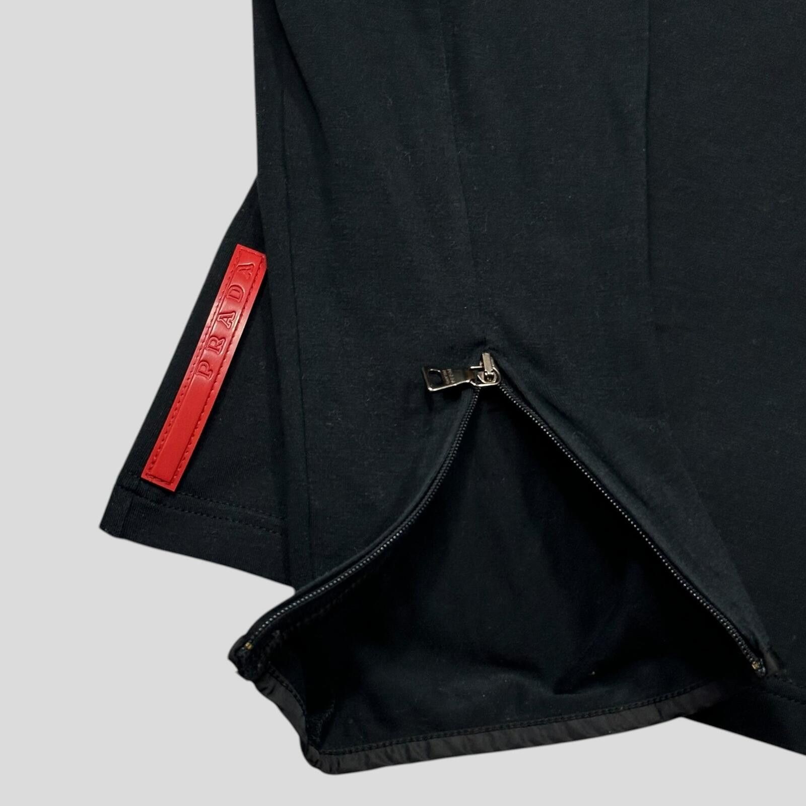Prada Prada Sport 00’s Red Tab Turtleneck Technical Zip T-shirt SM Size US M / EU 48-50 / 2 - 3 Thumbnail