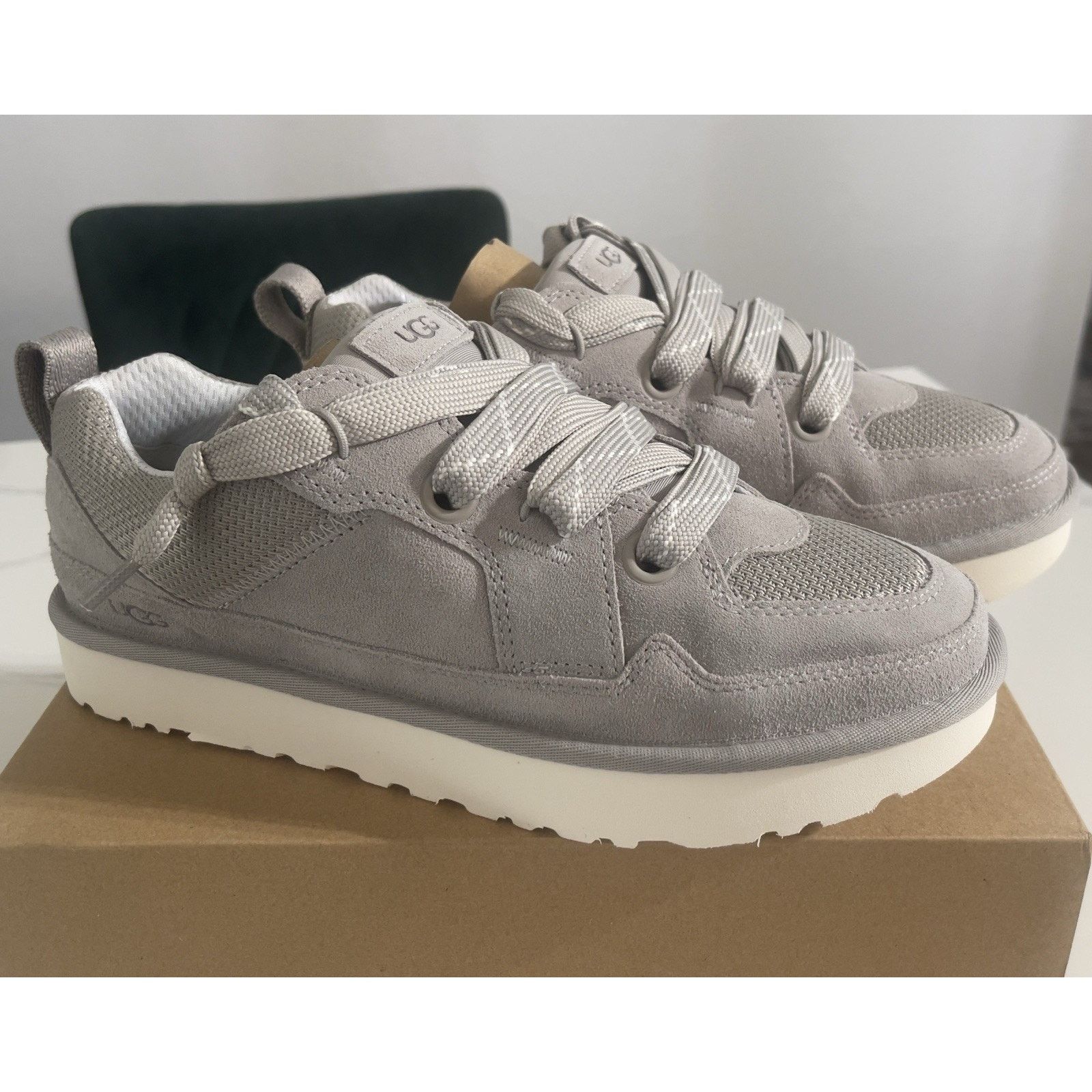 Ugg Grey UGG W lo lowmel sneakers women size US 10 Size US 10 / IT 40 - 10 Thumbnail