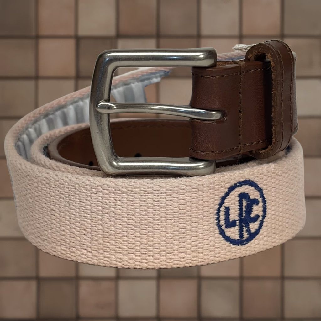 Streetwear × Stussy × Vintage Stussy SS-Link Buckle Leather Belt