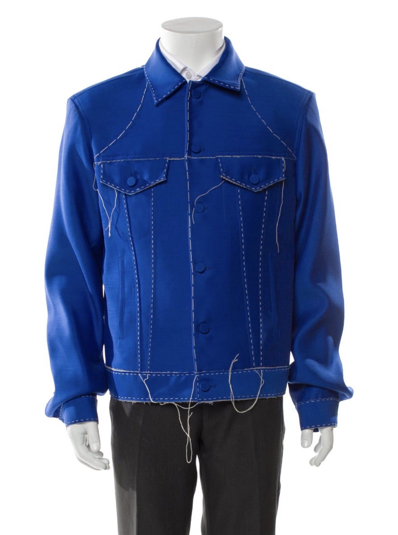 Off-White OFF-WHITE 2023 Wool Denim Jacket Size US XL / EU 56 / 4 - 1 Thumbnail
