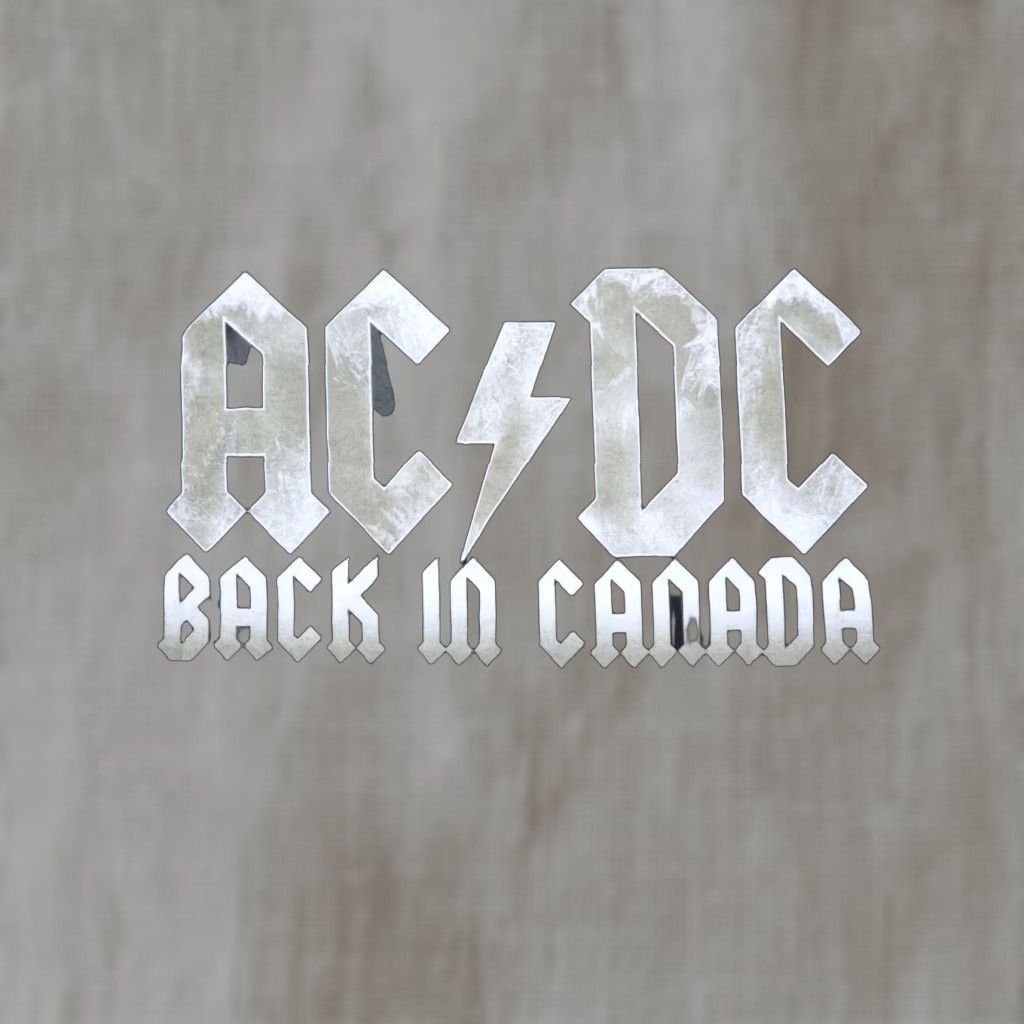 Anvil VINTAGE AC/DC Back In Canada 2009 Tour T-Shirt Concert Black Mens Size S Small Black Size US S / EU 44-46 / 1 - 1 Thumbnail