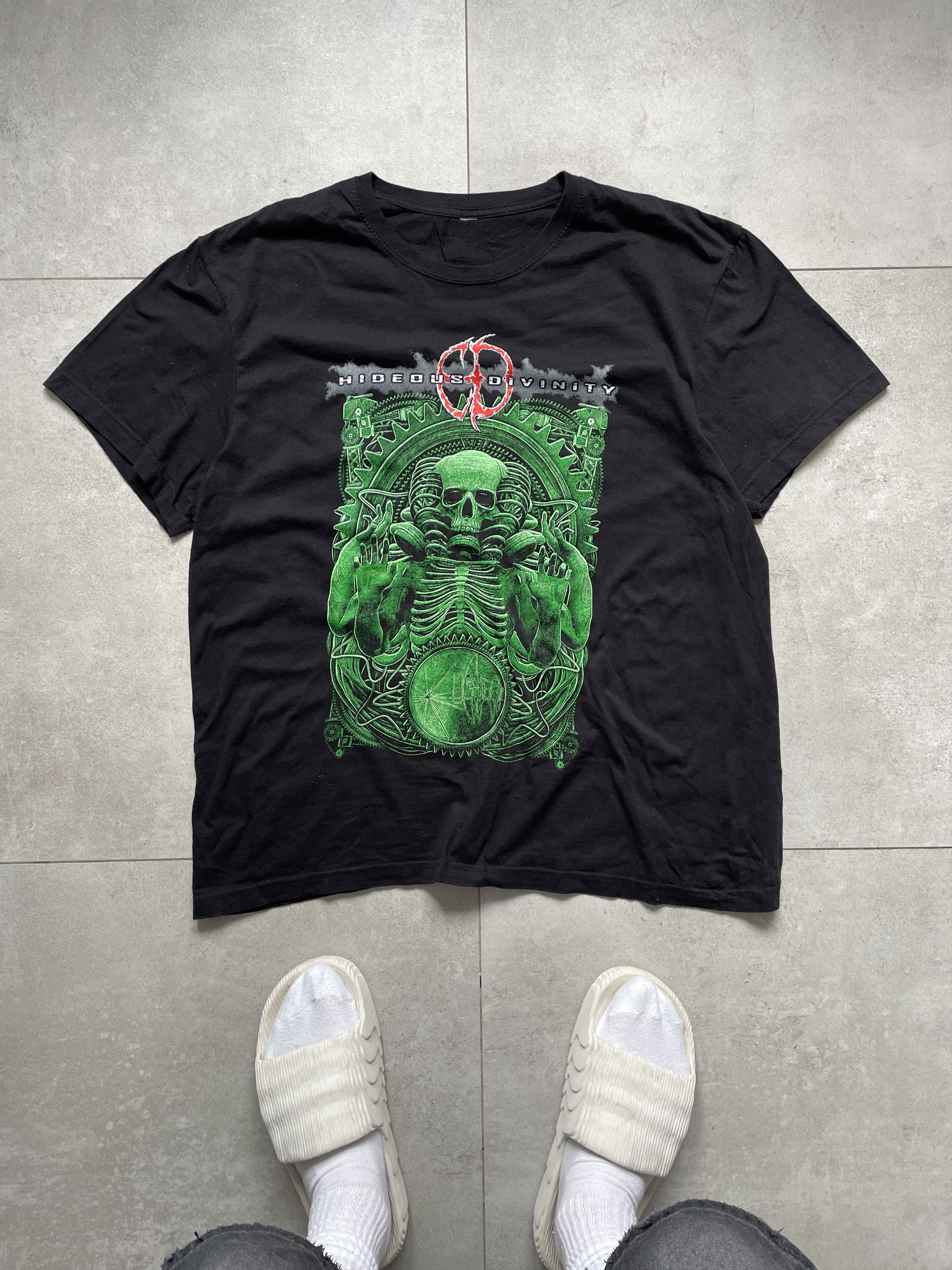 Affliction HIDEOUS DIVINITY SKULL PHARAOH BRUTAL ROCK DEATH METAL TEE Size US XL / EU 56 / 4 - 1 Thumbnail