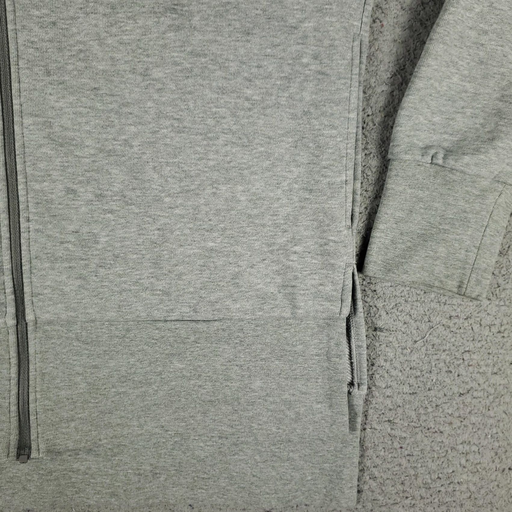 Nike Nike Sweatshirt Womens Small Gray Full Zip Hoodie Sportswear Size S / US 4 / IT 40 - 4 Thumbnail