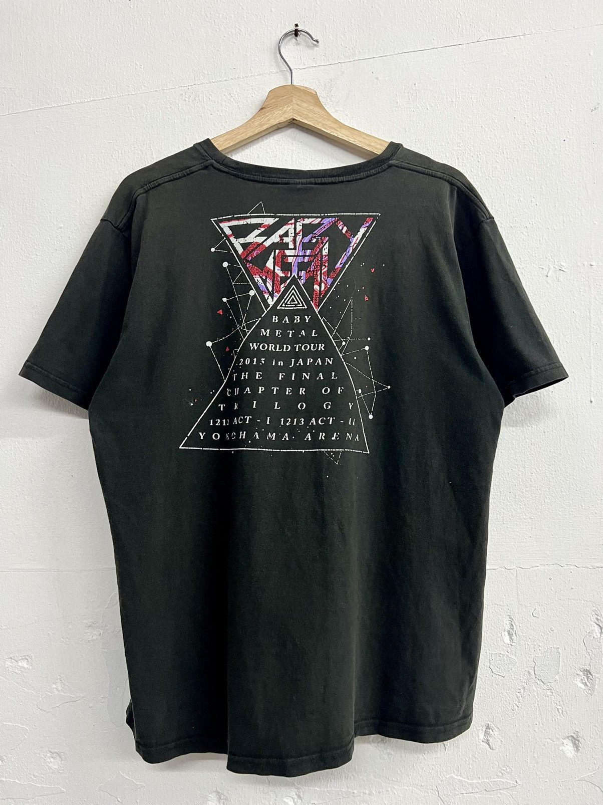 Band Tees × Japanese Brand Baby Metal Tour Band Tee Size US XL / EU 56 / 4 - 12 Thumbnail