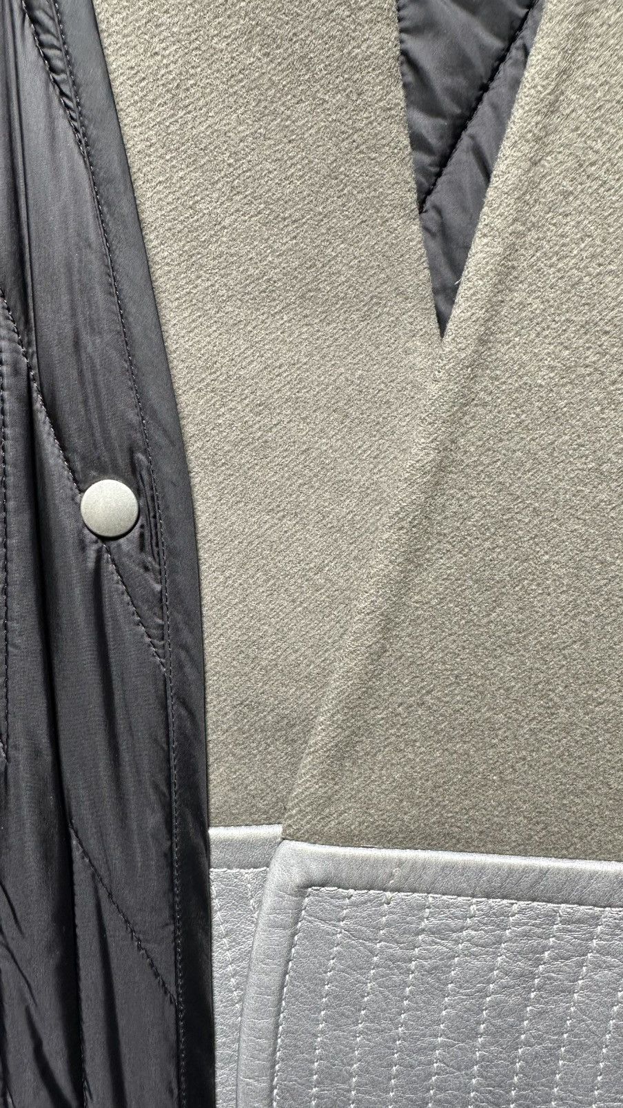 Rick Owens Rick Owens FW19 LARRY Quilted Coat liner Size 52 Size US L / EU 52-54 / 3 - 5 Thumbnail