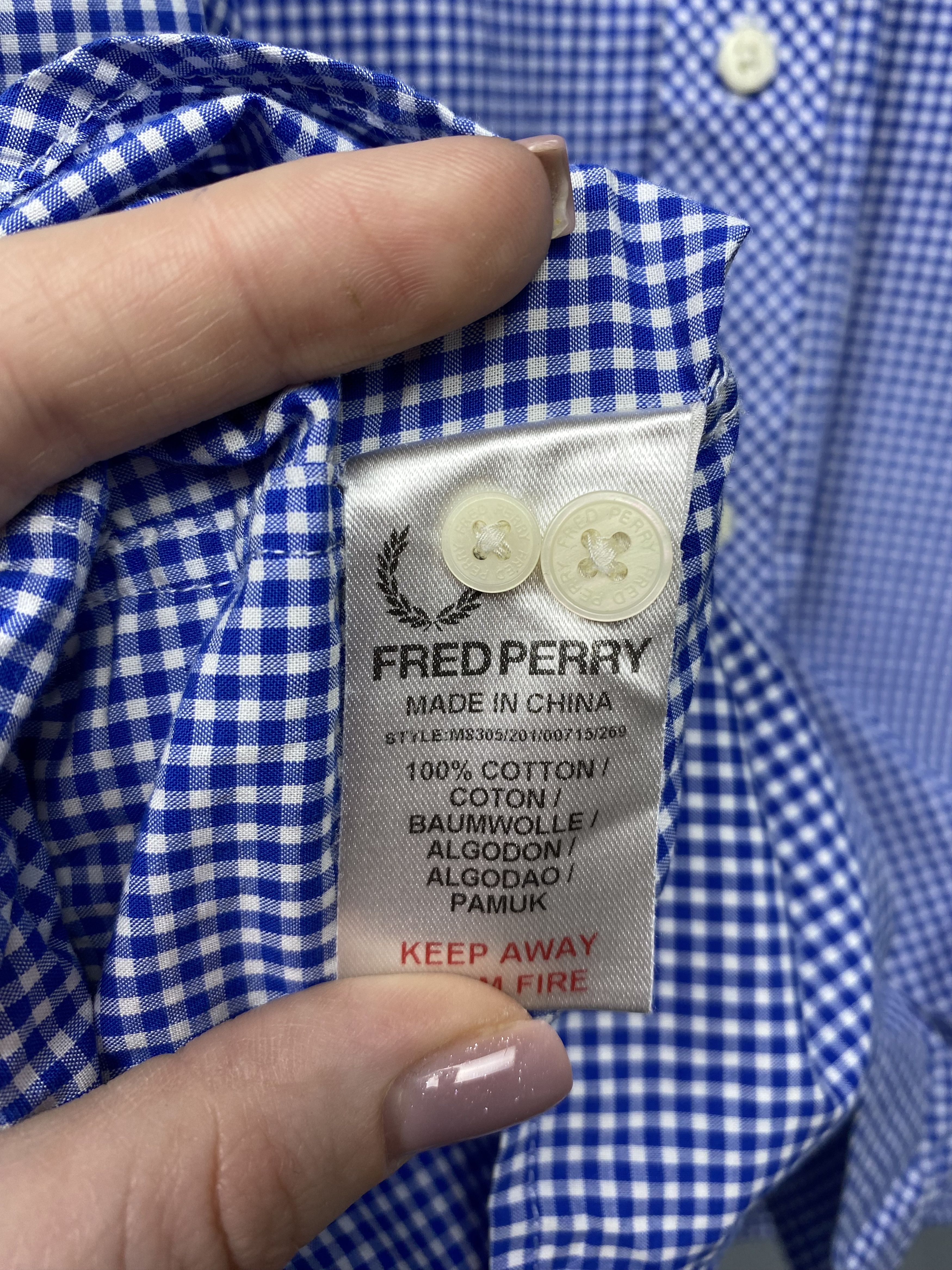 Fred Perry Fred Perry Vintage Mens Short Sleeve Shirt Size US M / EU 48-50 / 2 - 5 Thumbnail