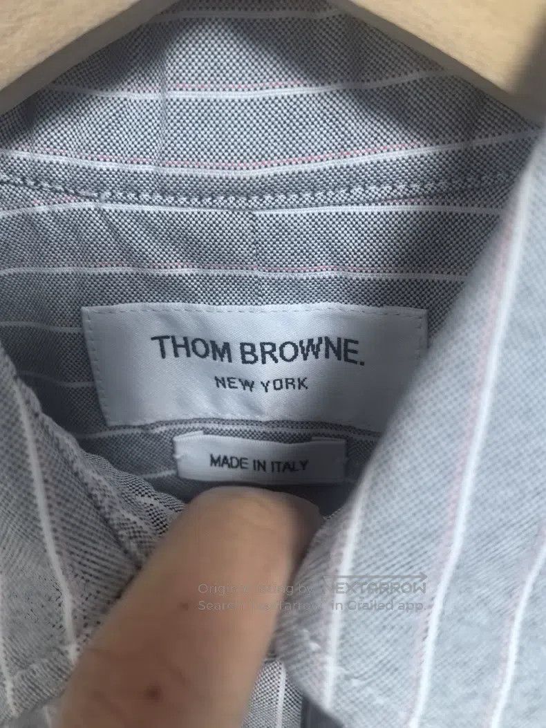 Thom Browne Thom Browne Bowtie Striped Shirt Size S / US 4 / IT 40 - 6 Thumbnail