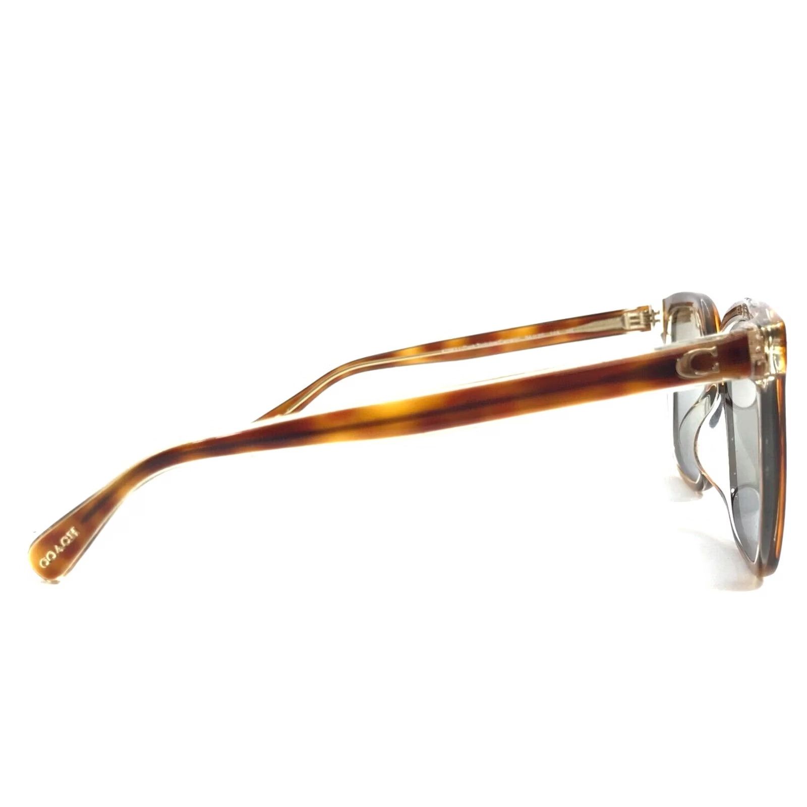 Coach Sunglasses HC8381U CL918 57563J Dark Tortoise Brown  display picture 1
