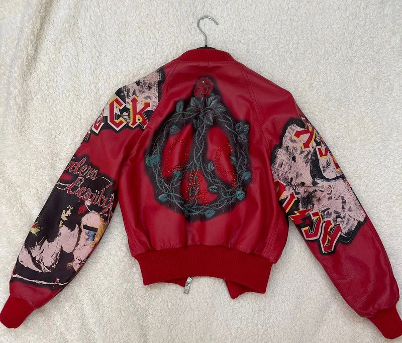 Dolce & Gabbana RUNWAY A/W 2001 LEATHER JACKET Size M / US 6-8 / IT 42-44 - 3 Thumbnail
