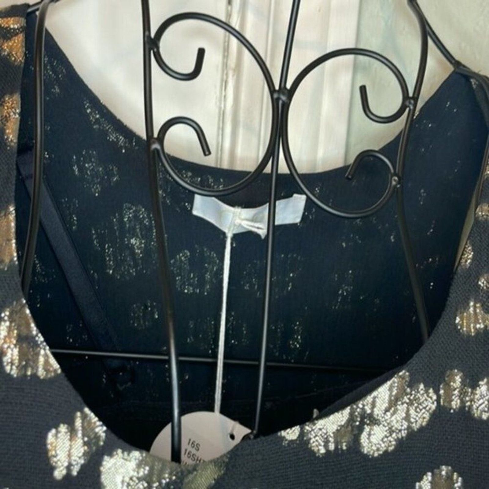 Chloe Chloe sleeveless Blouse black and gold size 4 Size XS / US 0-2 / IT 36-38 - 7 Thumbnail