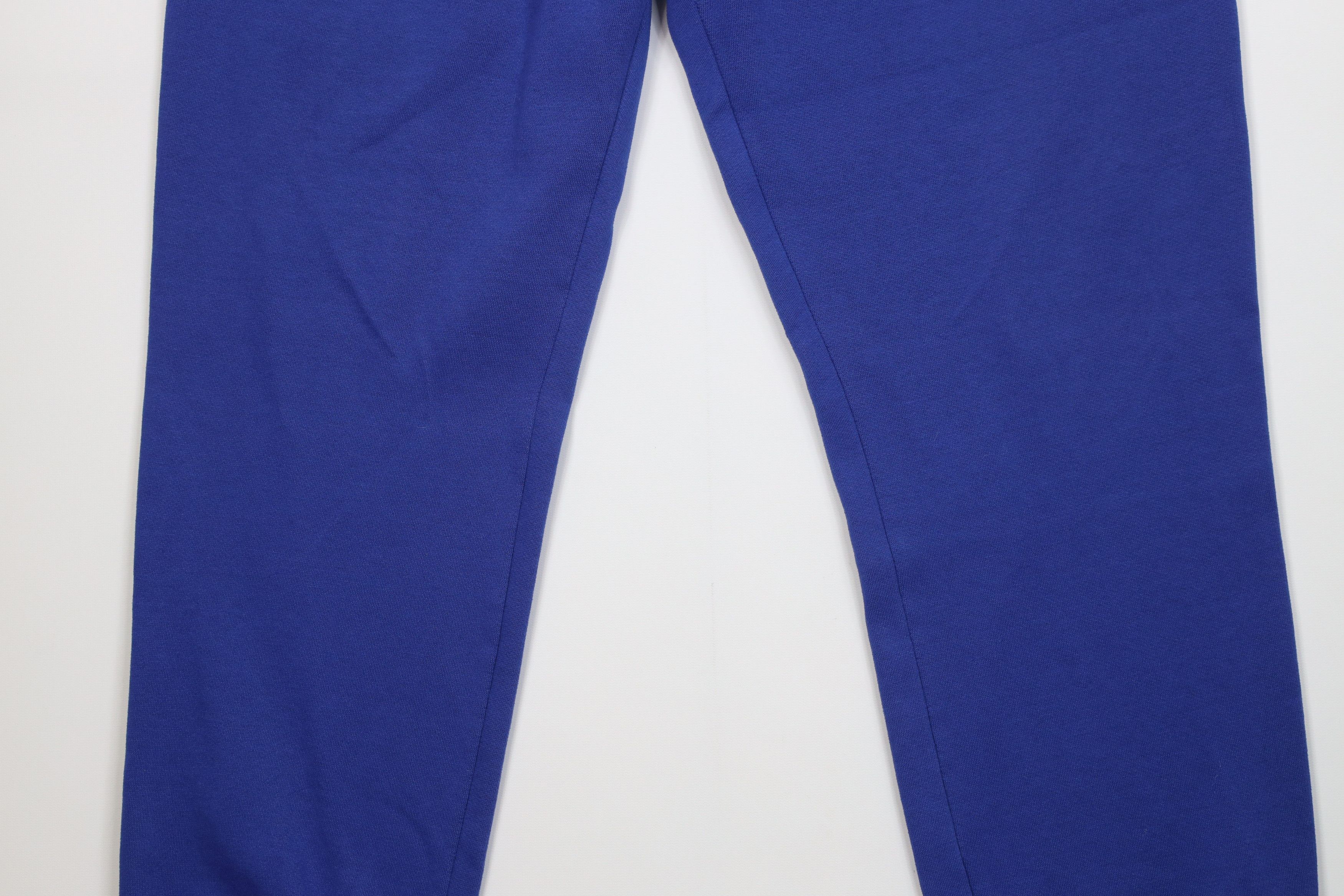 Vintage Vintage 90s Streetwear Blank Sweatpants Joggers Pants Blue Size US 36 / EU 52 - 3 Thumbnail