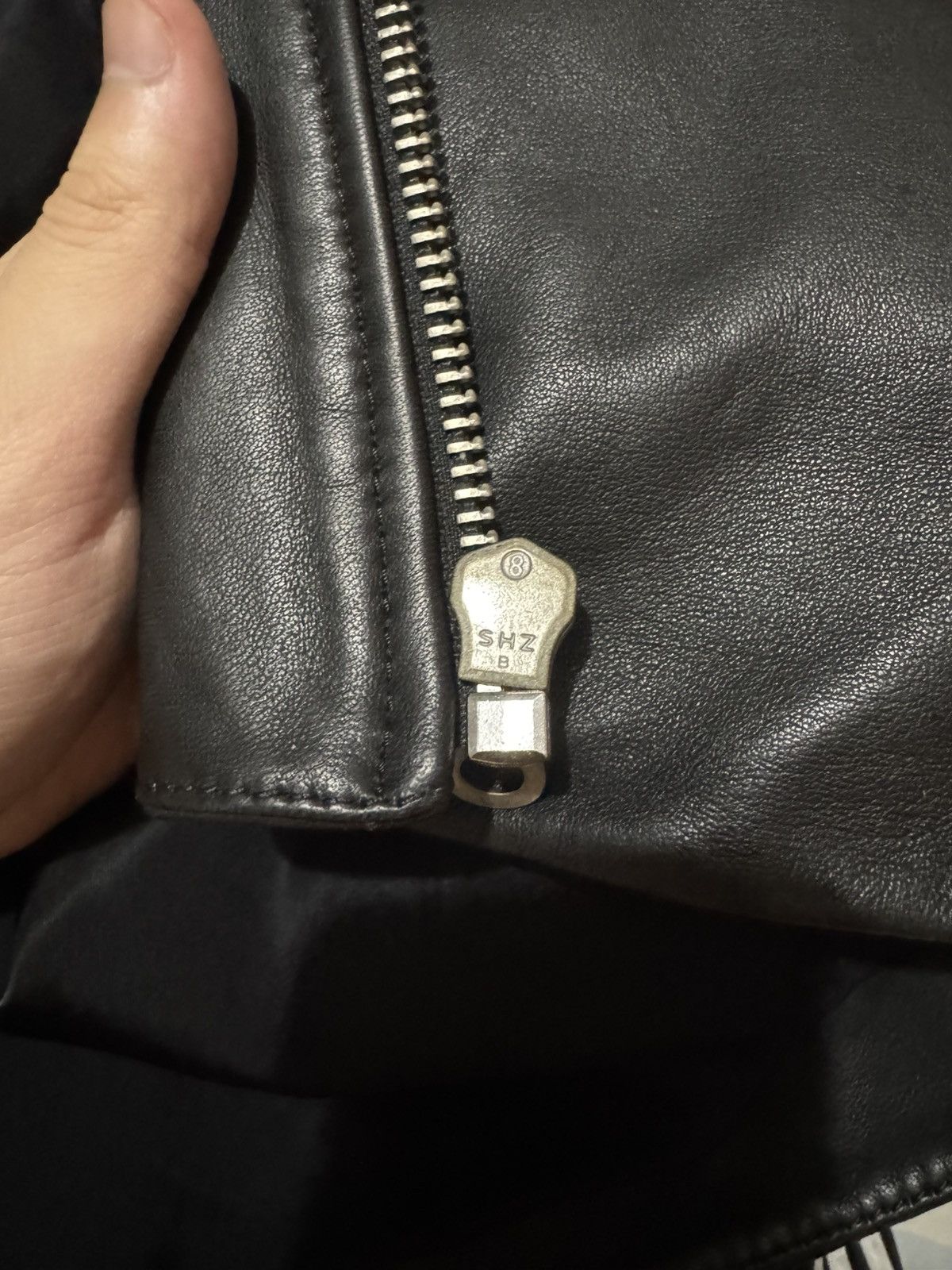 Diesel Diesel Black Leather Jacket Size US M / EU 48-50 / 2 - 6 Thumbnail